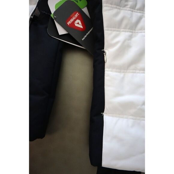 Obermeyer 11225 Women's Sz 6 White Tuscany II Insulated Winter Coat Jacket - Picture 9 of 16